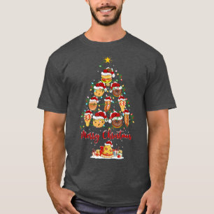 T-shirt Drôle Éclairage de Noël Correspondance Père Noël R