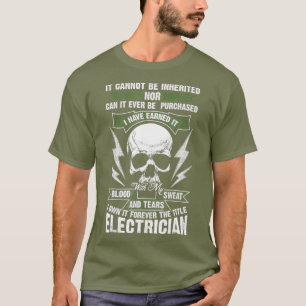 T-shirt Drôle Electricien cadeau Great Union meme