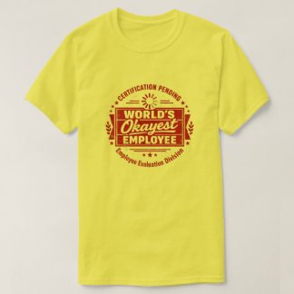 T-shirt drôle : Employé le plus correct du monde