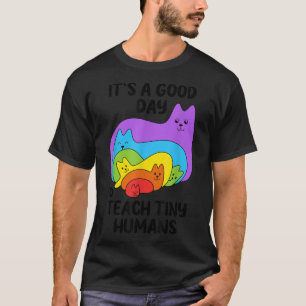 T-shirt Drôle Enseignant préscolaire Enseigner minuscules