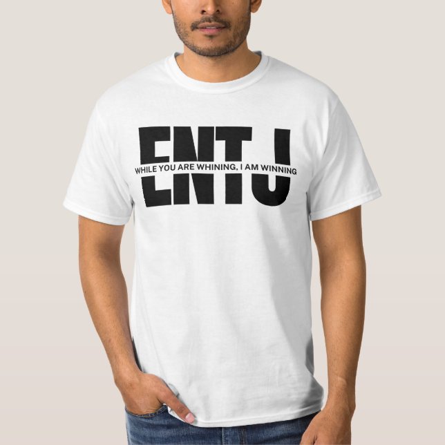 T-shirt drôle ENTJ citation mème ENTJ sarcastique ENTJ (Devant)