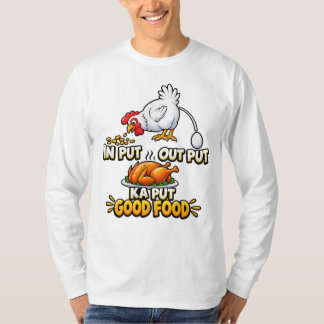 T-shirt drôle "Entrée Sortie en panne" pour fermie