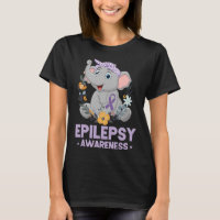 Drôle Epilepsie Sensibilisation Fleur Eléphant Rub
