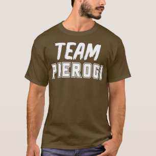T-shirt Drôle Équipe Pierogi Cuisine polonaise Plat Pologn