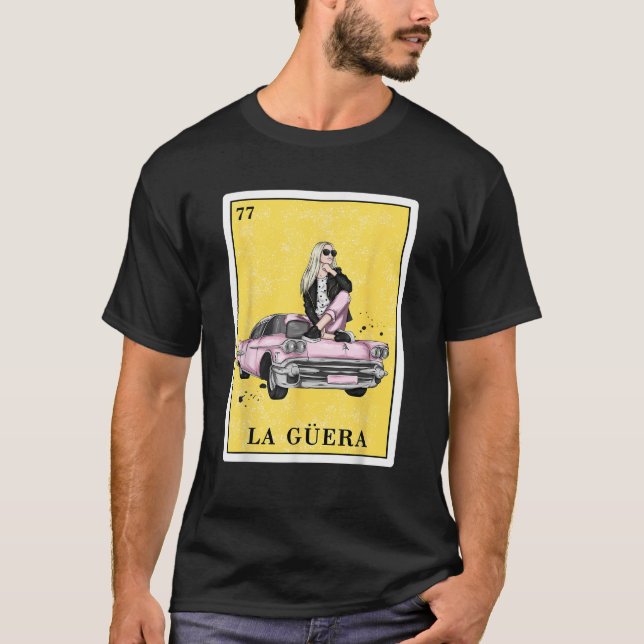 T-shirt Drôle espagnol Mexicain Cadeaux de Bingo pour Guer (Devant)