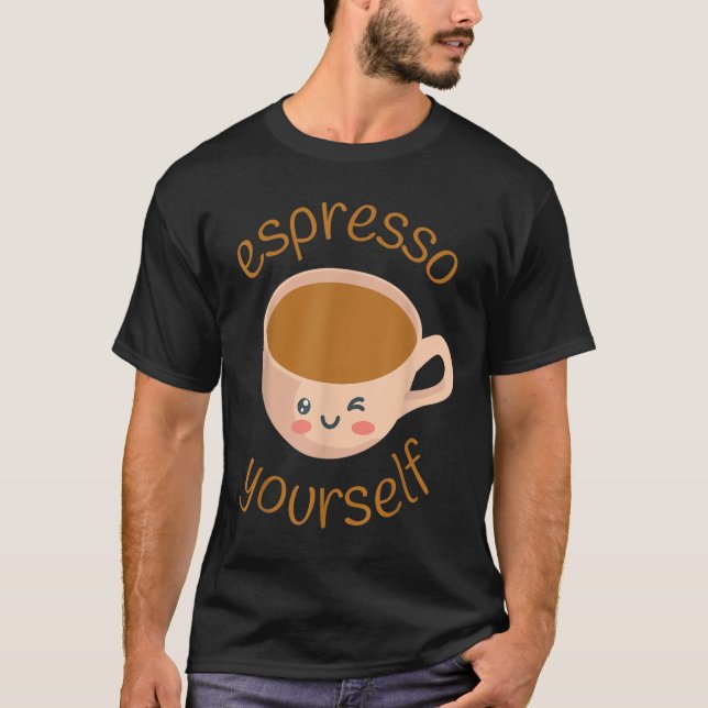 T-shirt Drôle Espresso Vous Café (Devant)