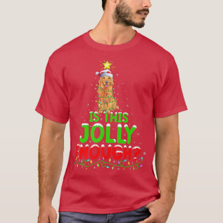 T-shirt Drôle Est Ce Jolly Assez Rétrieur D'Or Christ