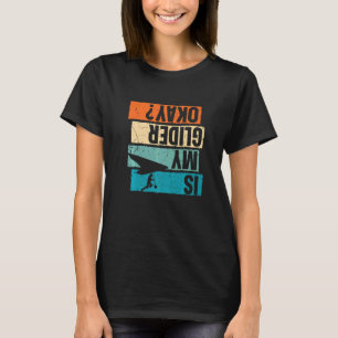 T-shirt Drôle Est-ce que mon aile va bien Skydiver Parapen