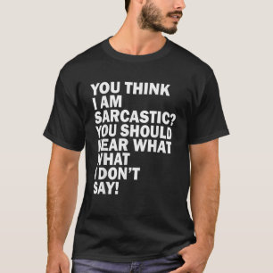 T-shirt Drôle est pour les hommes femmes humour foncé adul