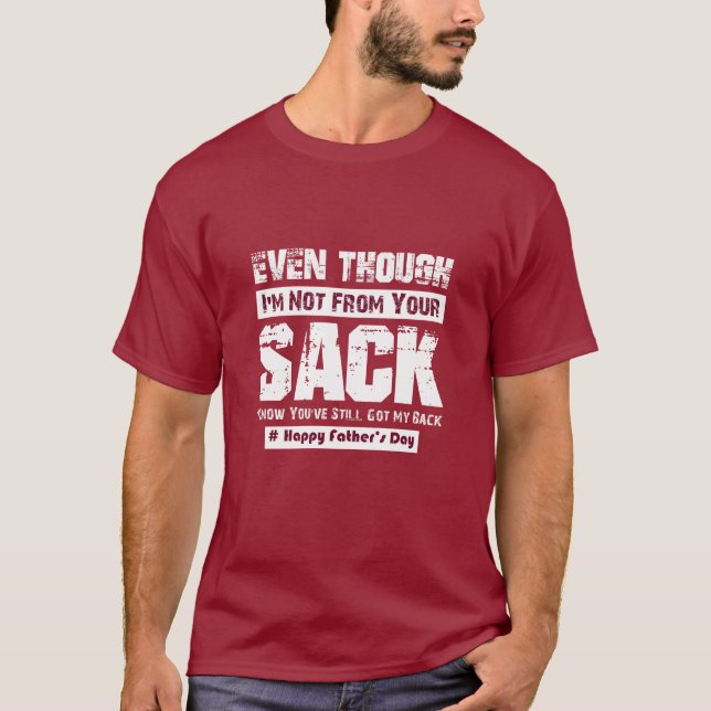 T-shirt Drôle Et cool Même Si Je Ne Suis Pas De Ton sac (Devant)