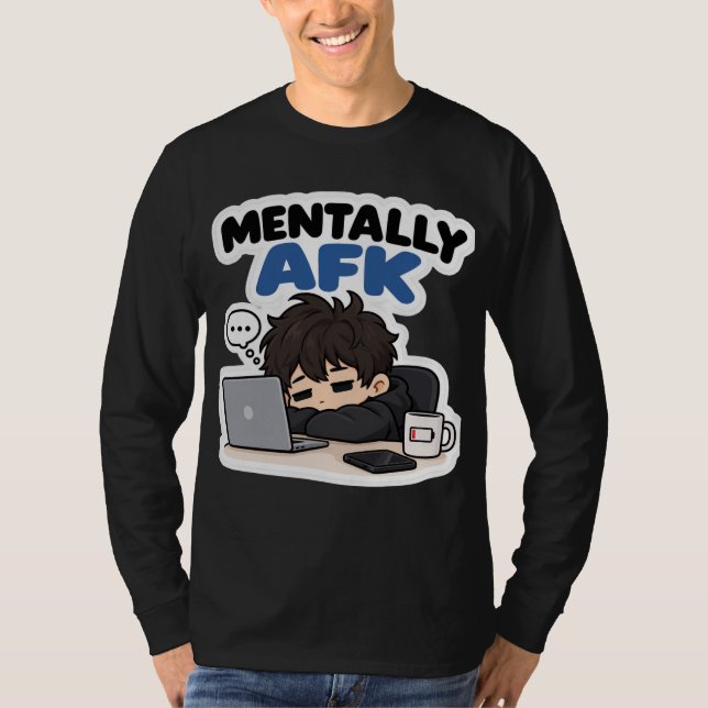 T-shirt drôle et identifiable [TEXTE DE DESIGN] –  (Devant)
