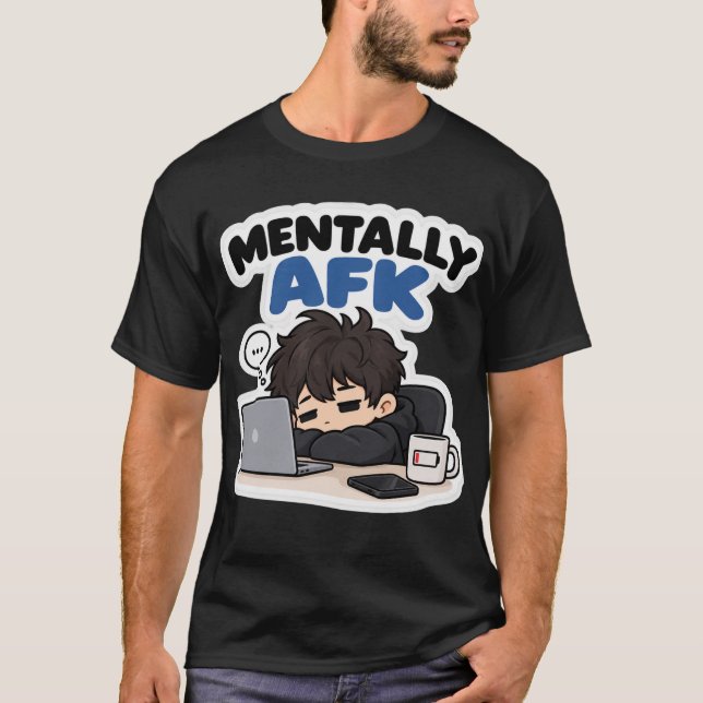 T-shirt drôle et identifiable [TEXTE DE DESIGN] –  (Devant)