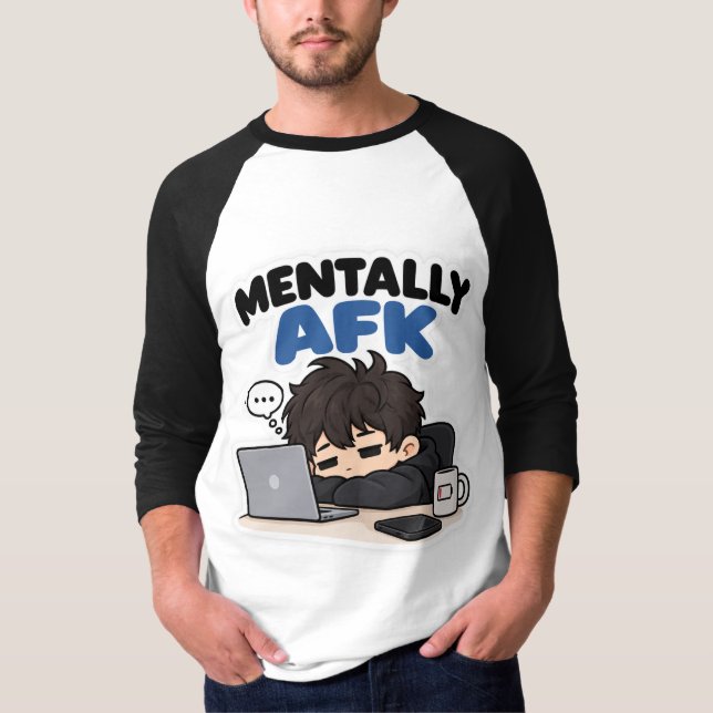 T-shirt drôle et identifiable [TEXTE DE DESIGN] –  (Devant)