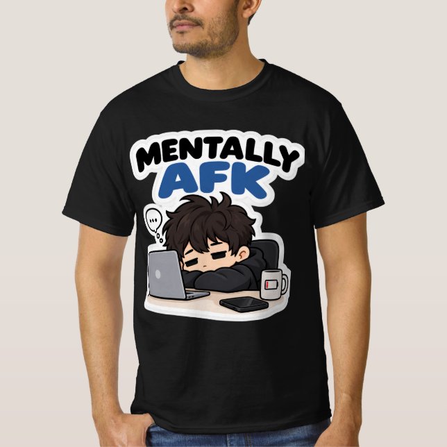 T-shirt drôle et identifiable [TEXTE DE DESIGN] –  (Devant)