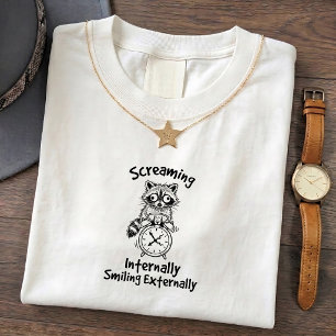 T-shirt drôle et impertinent de bébé raton laveur
