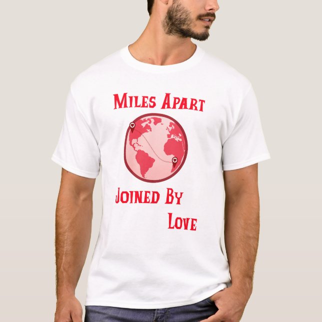T-shirt drôle et mignon pour couples pour la Saint (Devant)