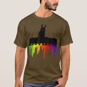T-shirt Drôle et tordu    PâquesMal lapin de Pâques Tee 