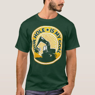T-shirt Drôle Excavateur Conducteur Dons Digger De Sable