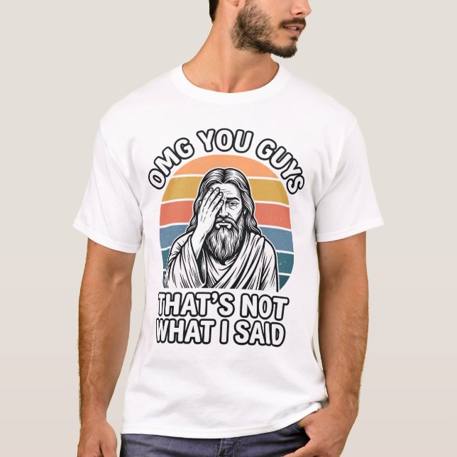T-shirt drôle Facepalm Citation Rétro Gravure Vint (Devant)