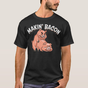 T-shirt Drôle Faire Bacon cadeau pour hommes femmes Cool