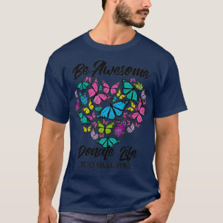 T-shirt Drôle Faire Un Don Vie Être Un Organe Donateur Mig