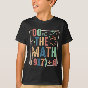 T-shirt Drôle Fais Le Calcul 67 Mème Six Sept Garçon Fille