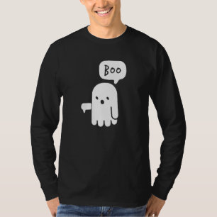 T-shirt Drôle fantôme n'aime pas mignon fantôme Boo Hallow