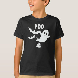 T-shirt Drôle Fantôme Poo