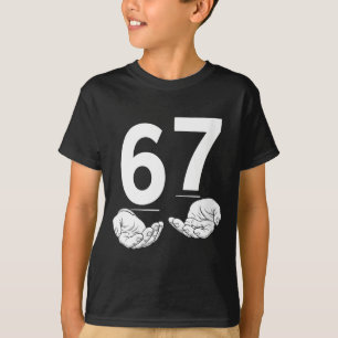 T-shirt Drôle Femmes Six Sept 6 7 Mème Gén Alpha Argot 6