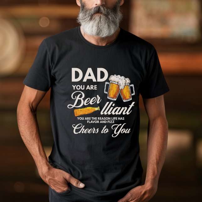 T-shirt Drôle Fête des pères Citation Papa Ton Es Lumineux (Créateur téléchargé)