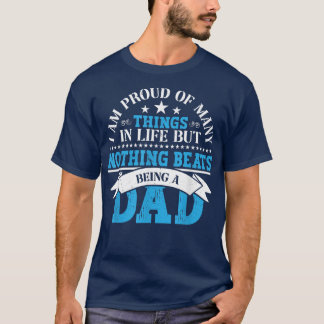 T-shirt Drôle Fête des pères Vêtements papa Citation de la