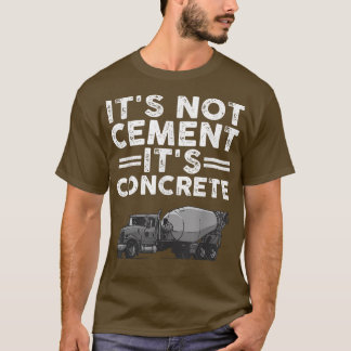 T-shirt Drôle Finisseur Concret Concret Pour Hommes Mier C
