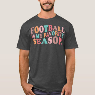 T-shirt Drôle Football Amateur Sport Football Est Mon Favo