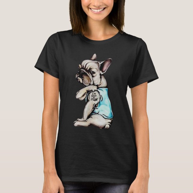 T-shirt drôle Frenchie de bouledogue français de (Devant)