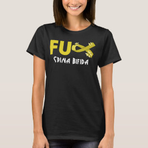 T-shirt drôle fu spina bifida pour spina bifida guerrier