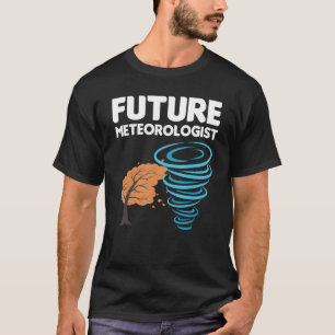 T-shirt Drôle futur Météorologue Cadeau pour les enfants C