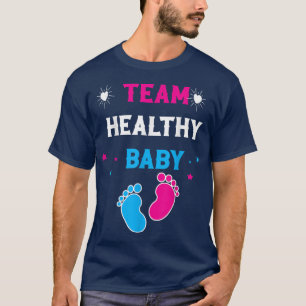 T-shirt Drôle Genre Révéler Citation Équipe Bébé sain matc