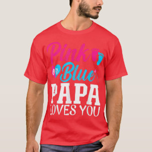 T-shirt Drôle Genre Révéler Faire-part rose ou bleu Papa
