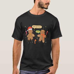 T-shirt Drôle Gingerbread Homme mignon Noël Cookie Ginge