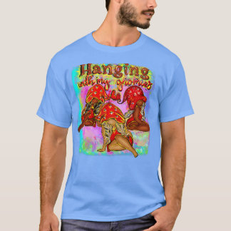 T-shirt Drôle Gnome de Noël pendre avec mes Gnomies Fami