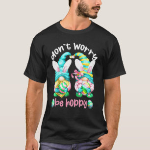 T-shirt Drôle Gnome de Pâques avec les oreilles lapin ne v