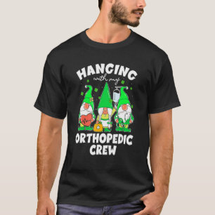 T-shirt Drôle Gnome Pagayer Avec L'Infirmière Orthopédique