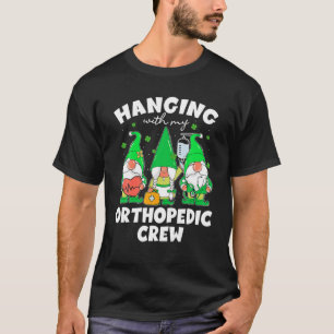 T-shirt Drôle Gnome Pagayer Avec L'Infirmière Orthopédique