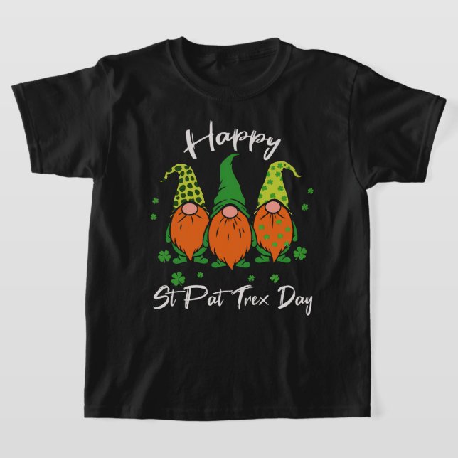 T-shirt drôle Gnomies happy st. patricks day pour garçon (Poser)
