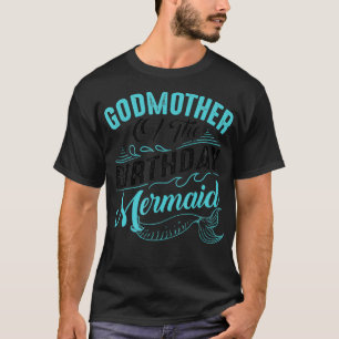 T-shirt Drôle Godmère Sirène Anniversaire Cadeau Femmes Co
