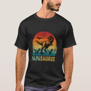 T-shirt Drôle Grand-Père Dinosaur Fête des pères Papa Saur