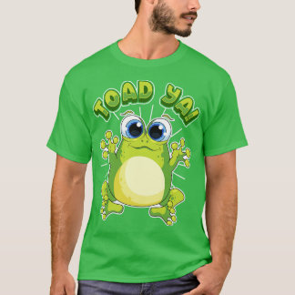 T-shirt Drôle Grenouille Toad Ya Humour Citations