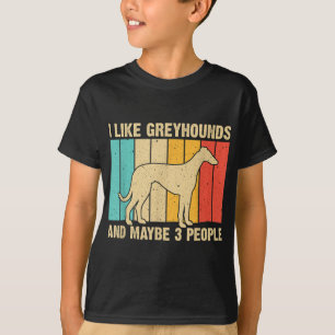 T-shirt Drôle Greyhound Design Hommes Femmes Italienne Gre