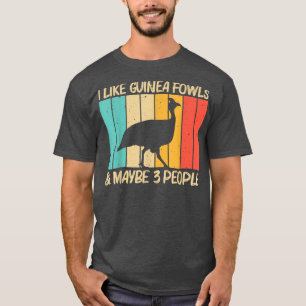 T-shirt Drôle Guinée Conception de la poule pour hommes fe