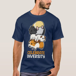 T-shirt Drôle Guinéen Cochon Célébrer la diversité Enfants